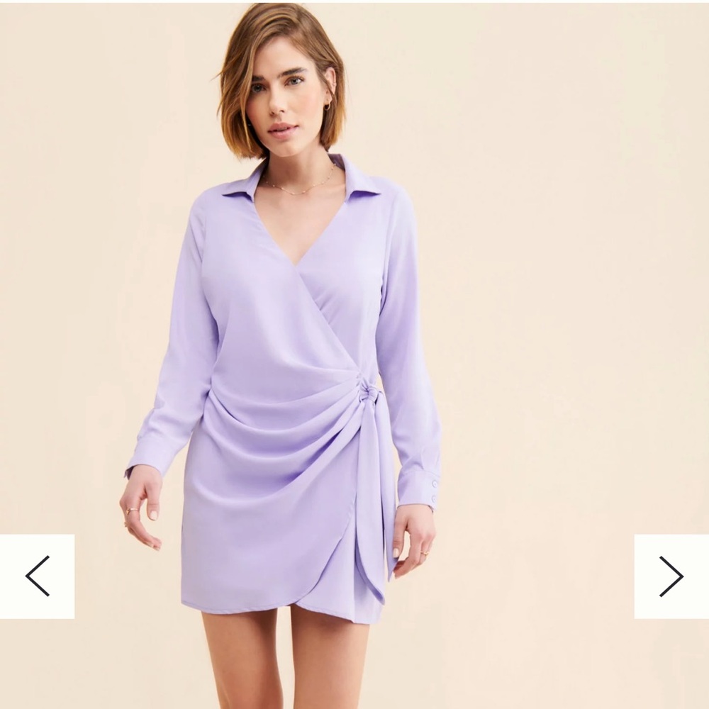 Anthropologie Lilac Dress